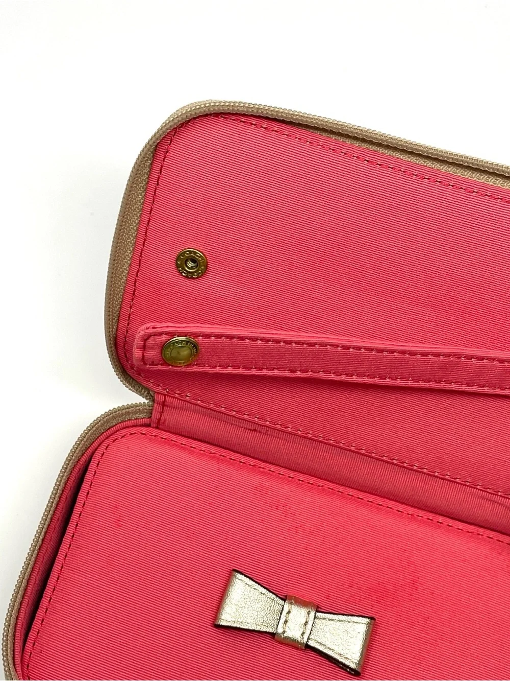 Coach Daisy Applique Signature Jewelry Case Small 6x4x2